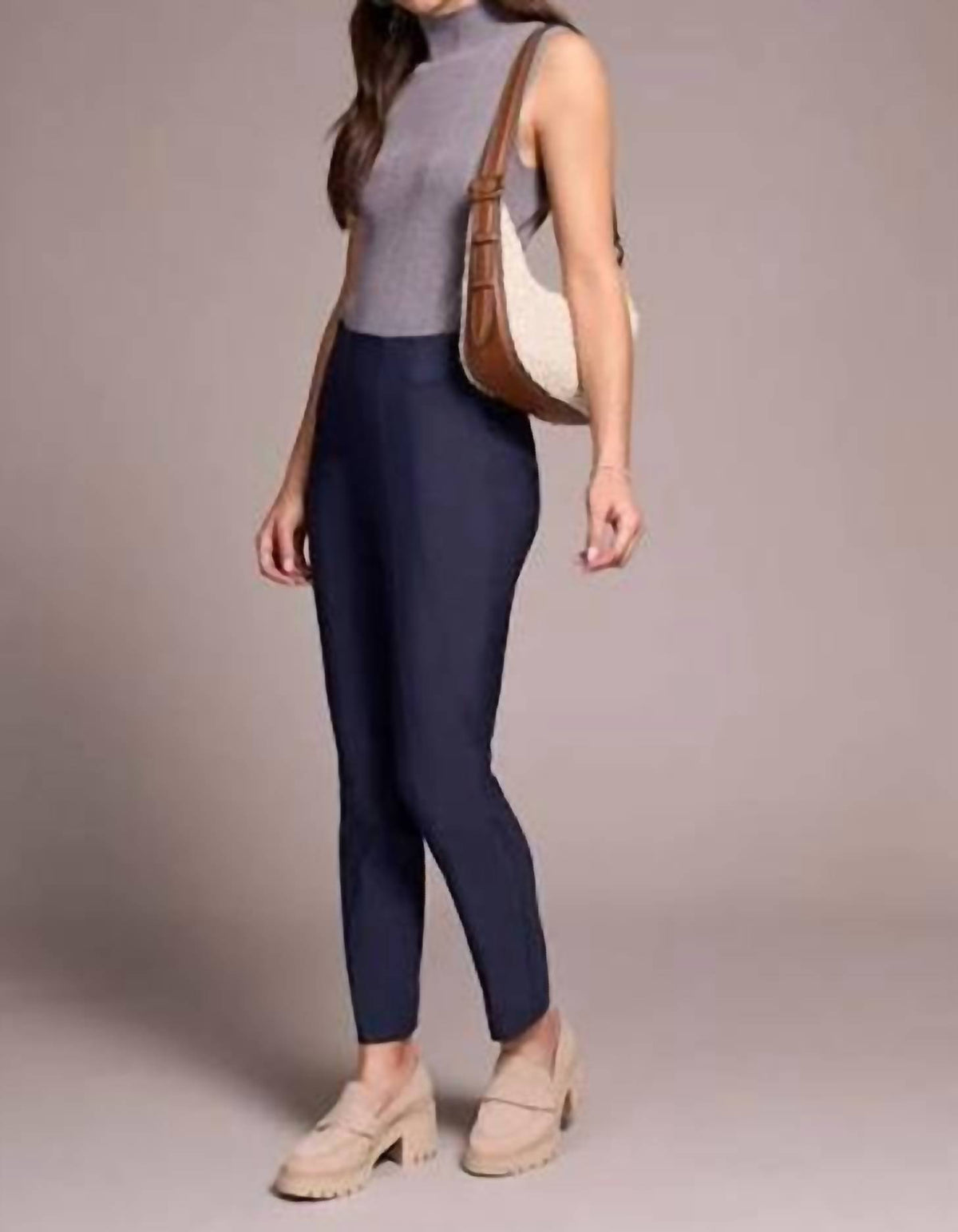 Tribal - Women's Pull On Flatten It Slim Slacks Pants