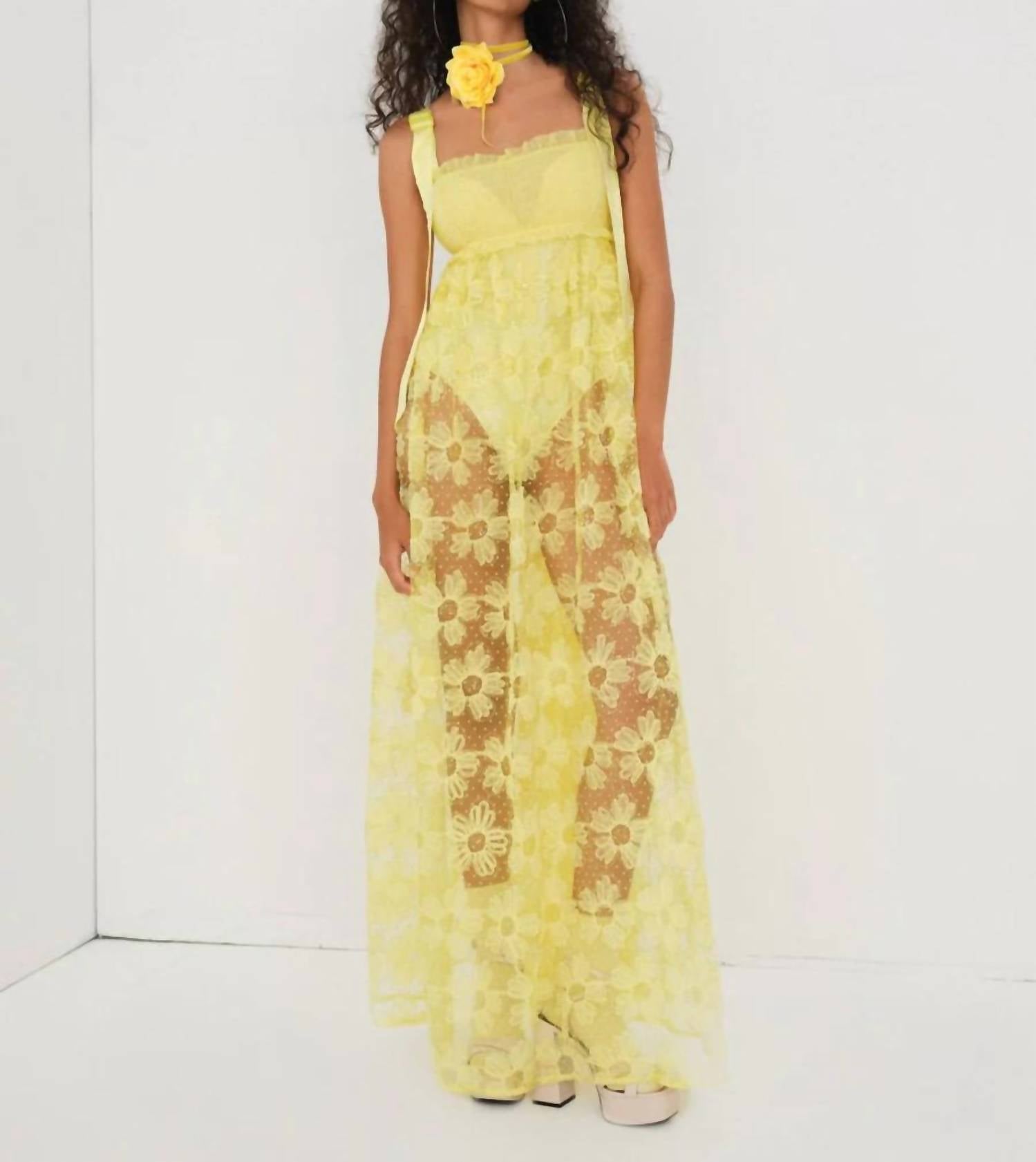 For Love & Lemons - Emma Maxi Dress
