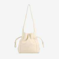 Per Lei New York - Women's Seneca Leather Drawstring Shoulder Bag