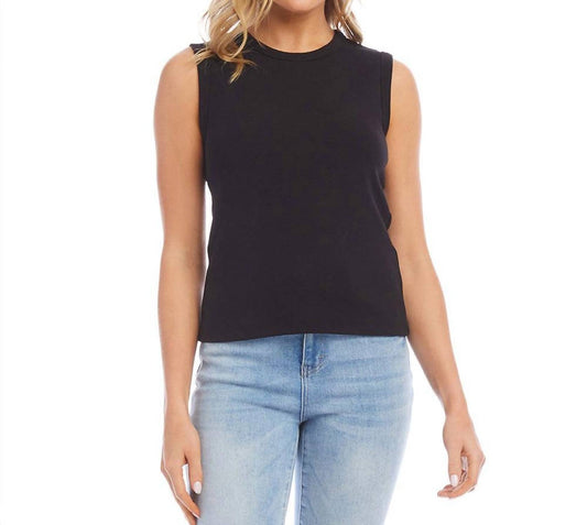 Karen Kane - CREWNECK TANK TOP