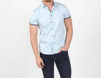 Eight X - Dot Print Short Sleeve Shirt