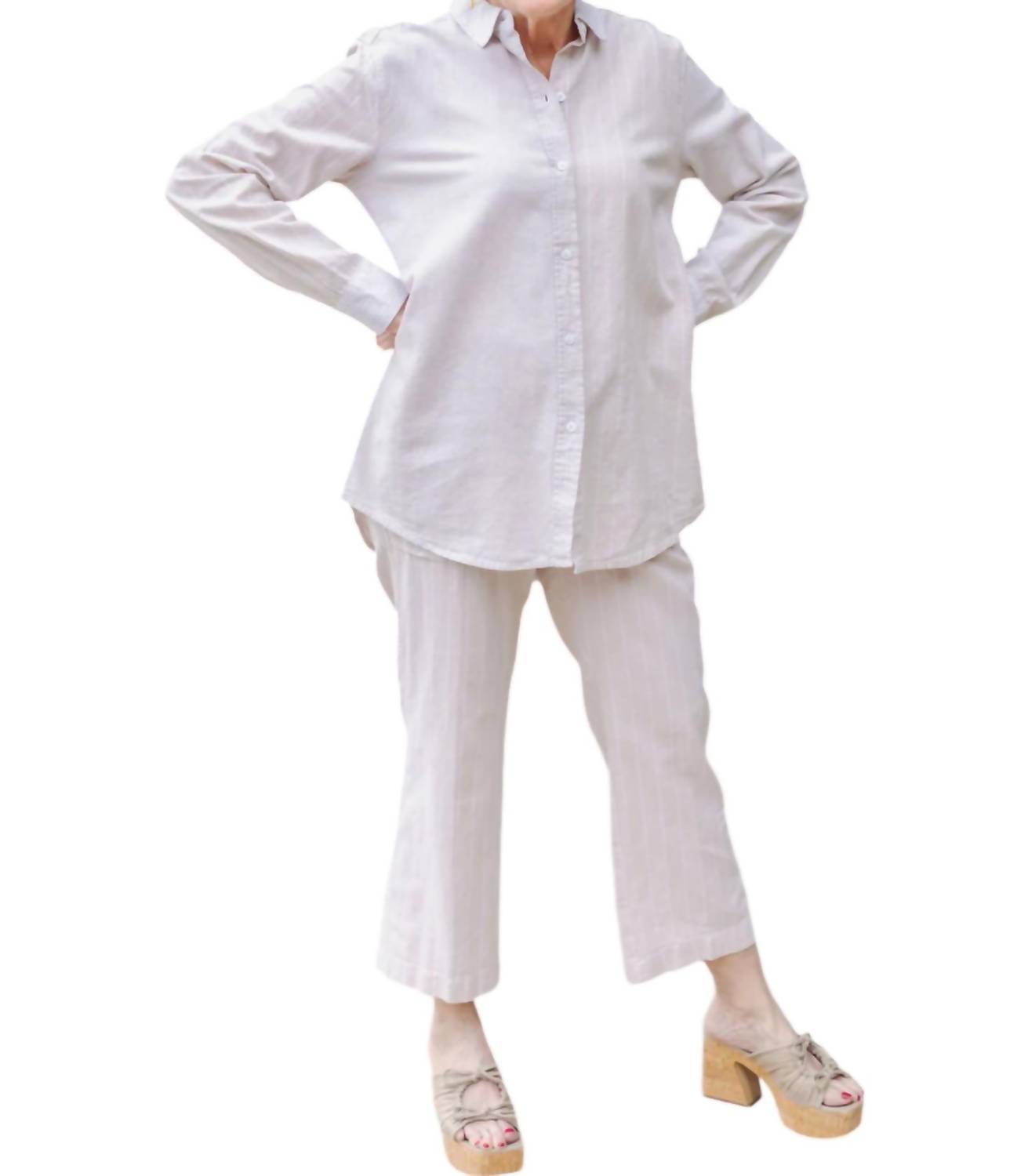Pure Amici - Combo Button Shirt