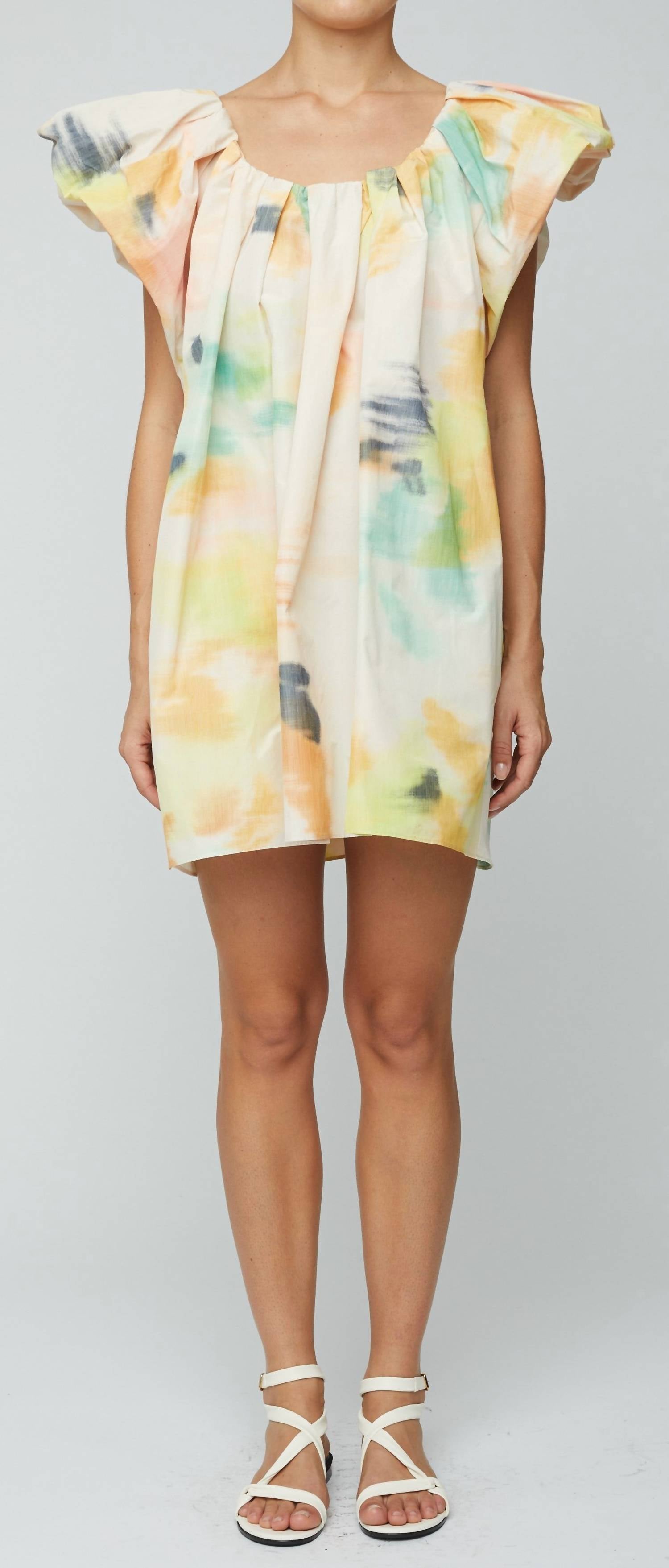 A.L.C. Abi Mini Dress in floral multi 1 - women's dress