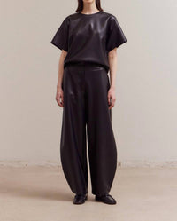 Grade & Gather - Loose Fit Leather Pant