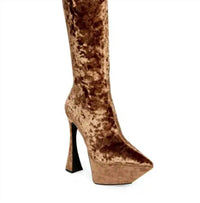 Jeffrey Campbell - Women's Shego Knee High Platform Boot