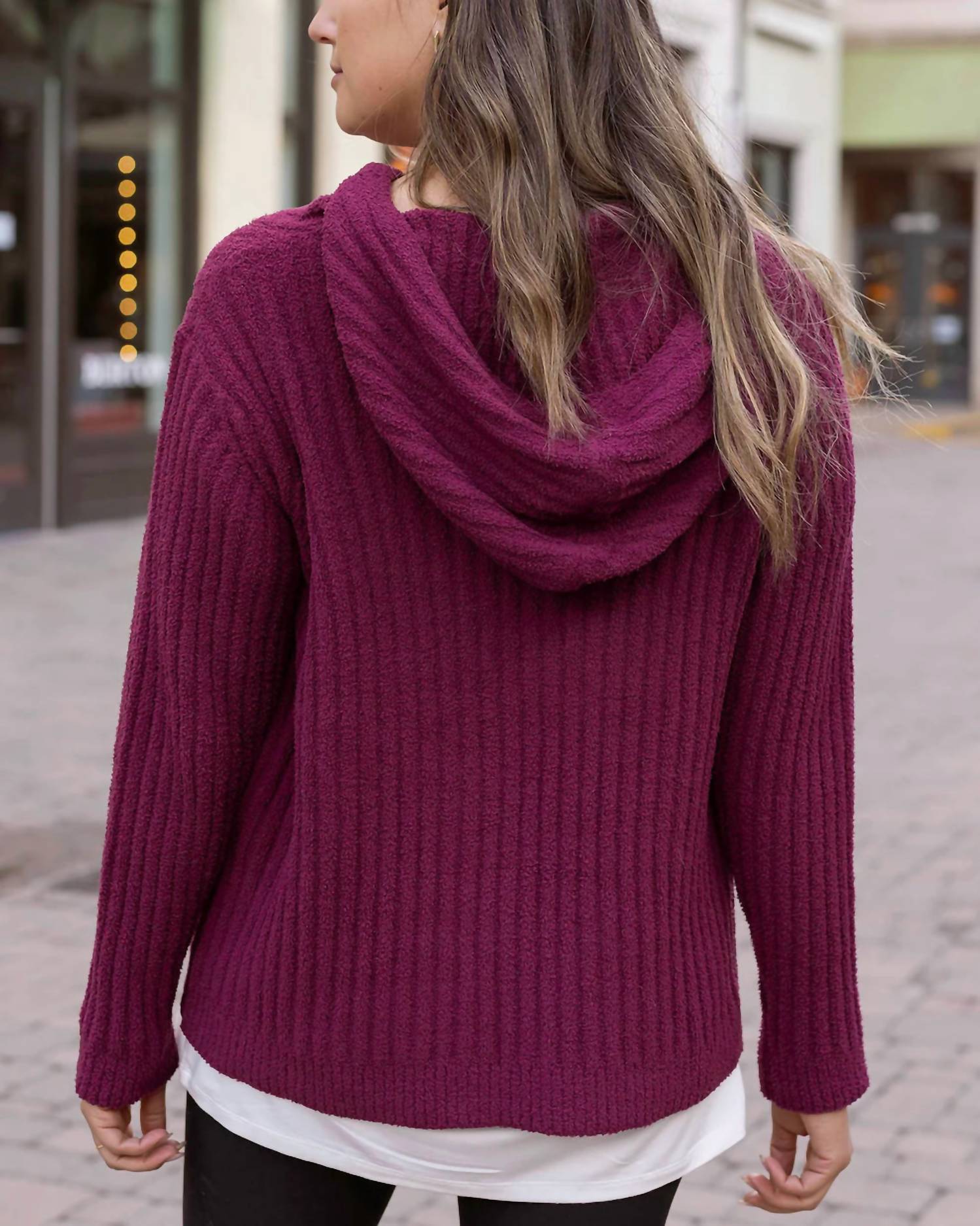 Grace And Lace - Cloud Ribbed Hoodie