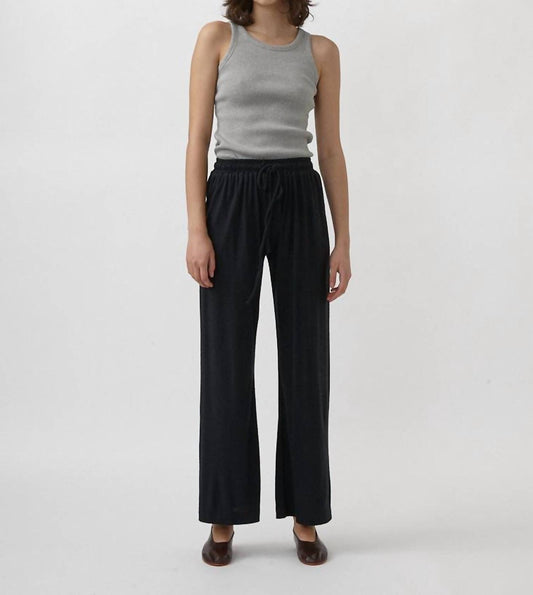 ORA SILK-WOOL LOUNGE PANT