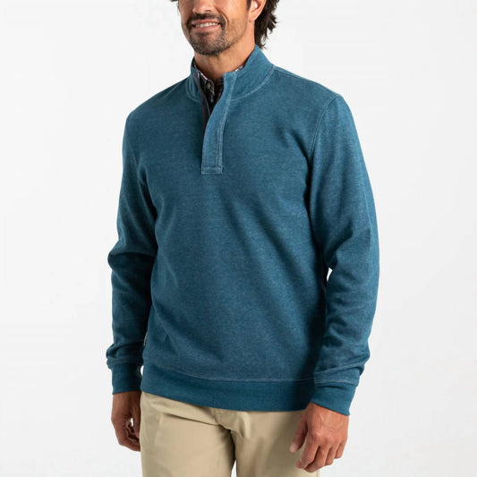 Duck Head - Bearing Pique Performance 1/4 Zip Pullover Sweater