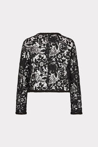 Milly - 3d Garden Lace Jacket