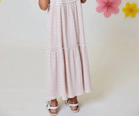 Design History - Girl's Tie Shoulder Maxi Dress