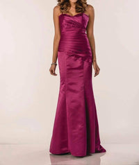Last Dress - Satin Embrace Ruched Evening Gown