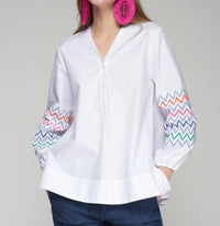Vilagallo - Ebba V-neck Top