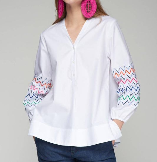 Vilagallo - Ebba V-neck Top