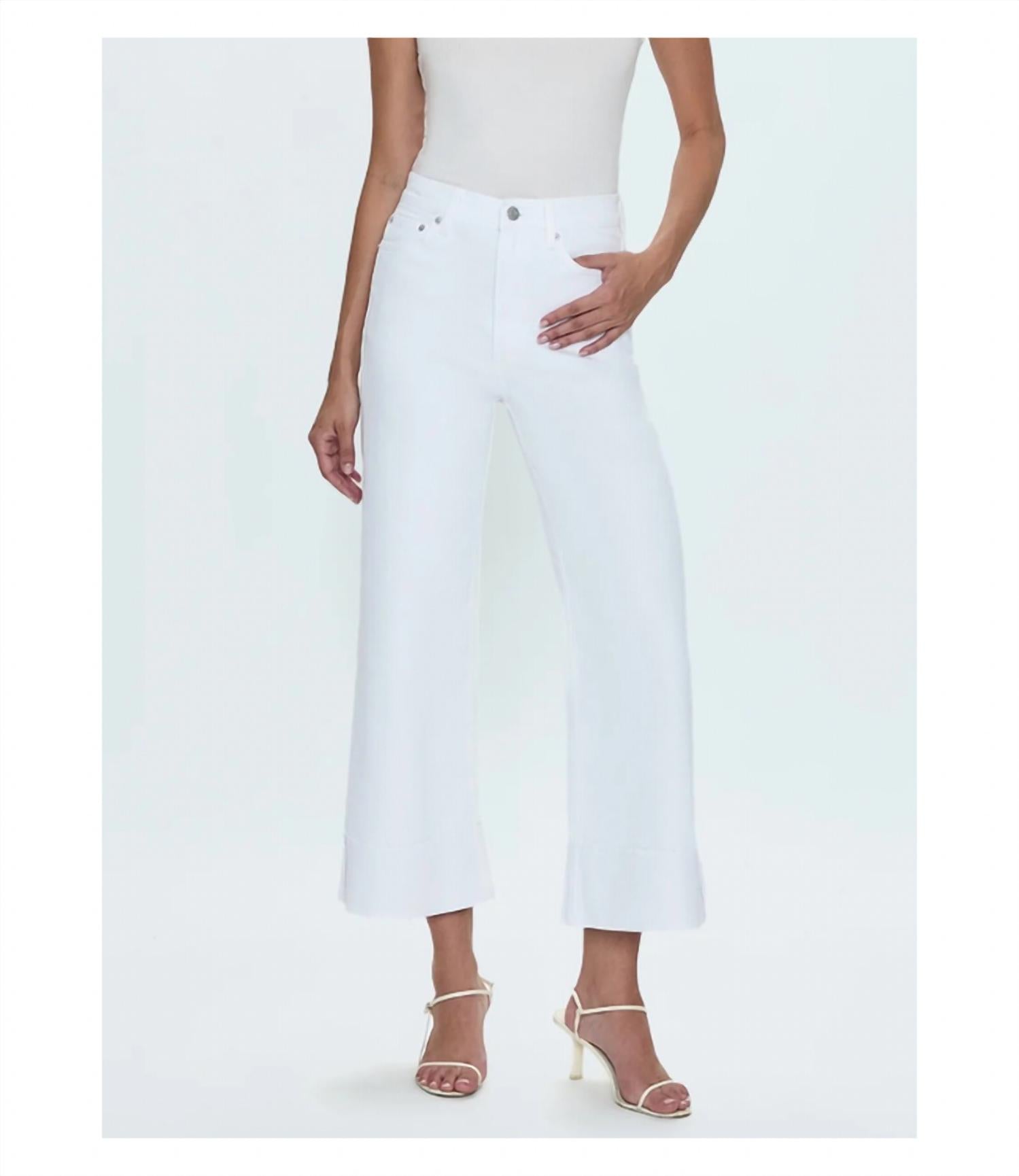Pistola - Lana Crop Cuffed High Rise Jeans