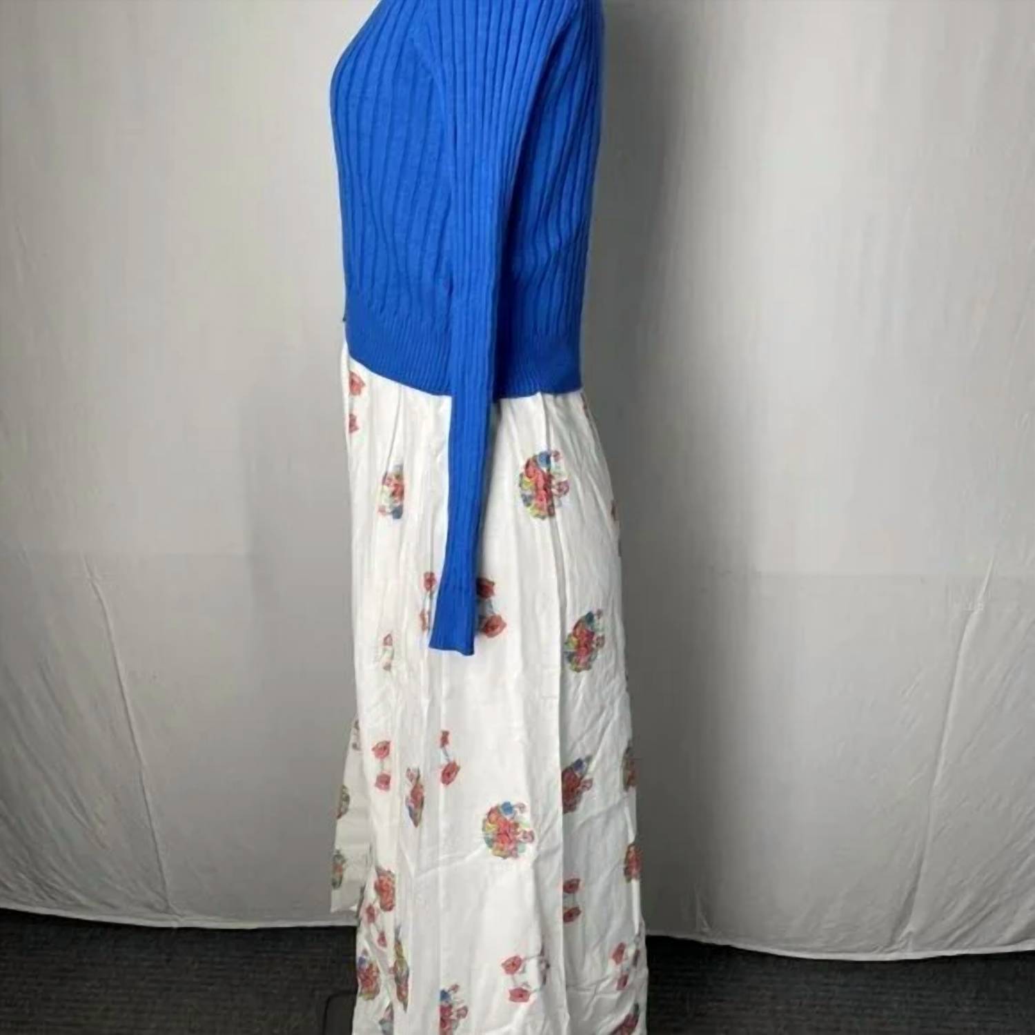 La'/Simona - Women’s Floral Maxi Dress & Cardigan Set