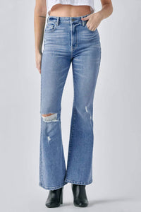 Hidden - Happi High Rise Flare Jean