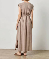 Lilla P - Saddle Sleeve Maxi Dress