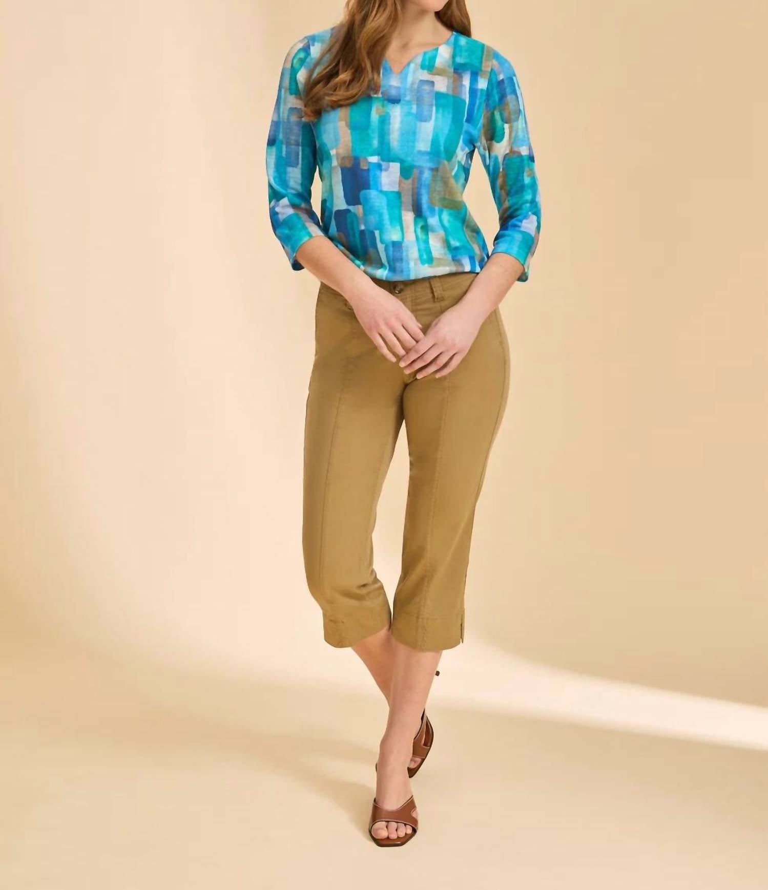 Fdj - Christina Pintuck Capri Pants
