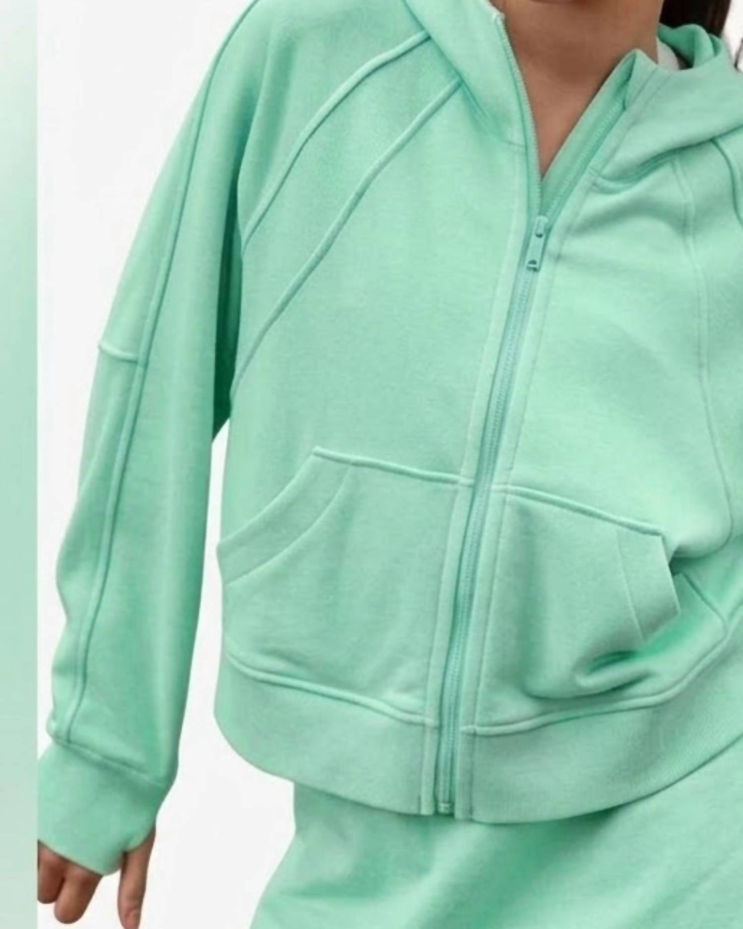 Rae Mode - Quarter Zip Hoodie Jacket