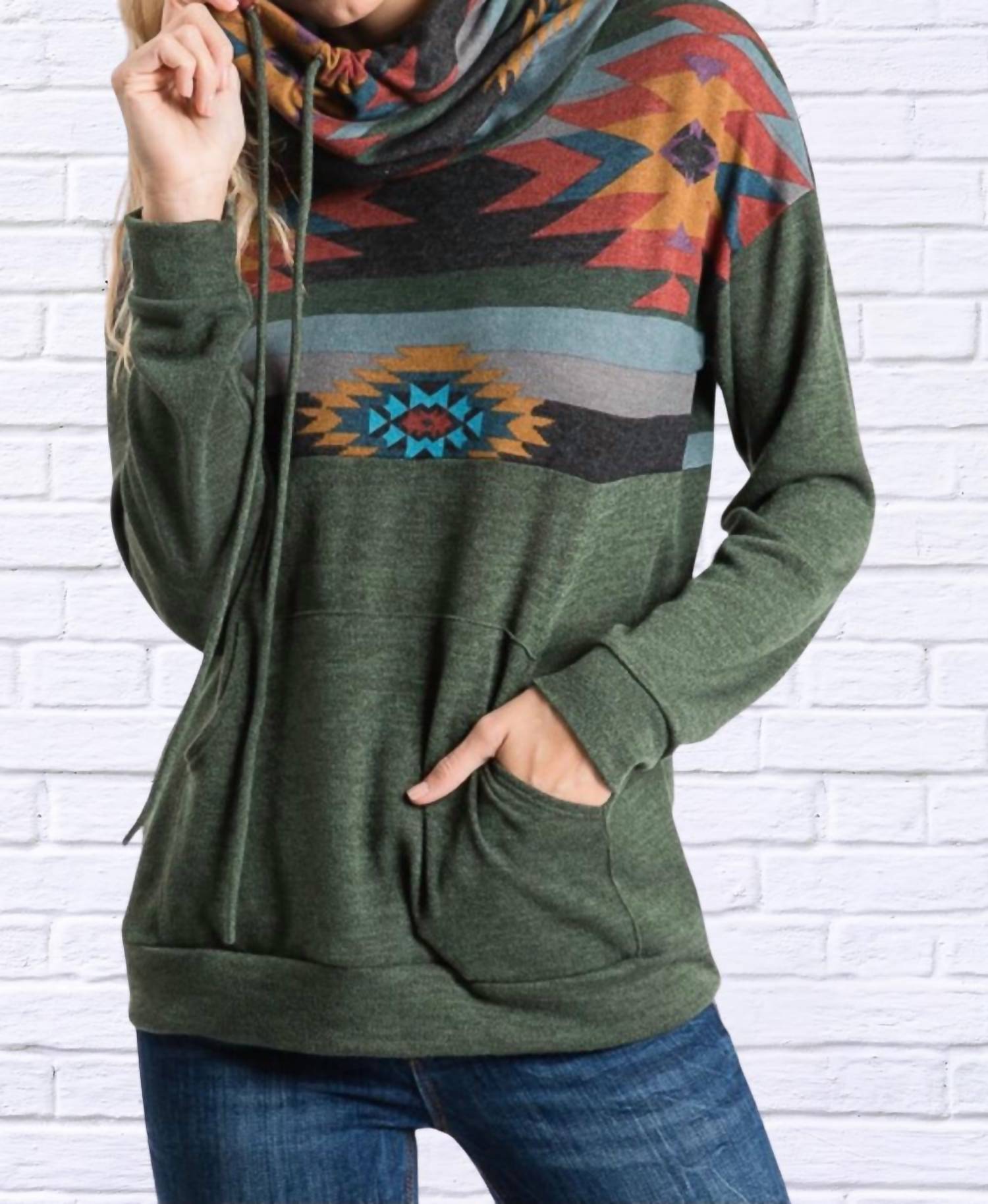 7Th Ray - Diva Usa Amanda Turtle Neck Top