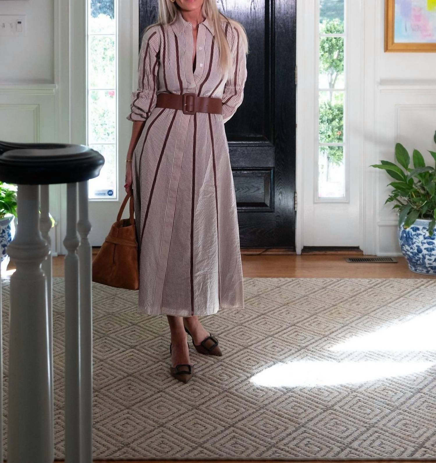 Sail To Sable - The Belted Shirt Dress