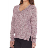 Kirkland Signature - Women's Long Sleeve Relaxed Fit V Neck Top