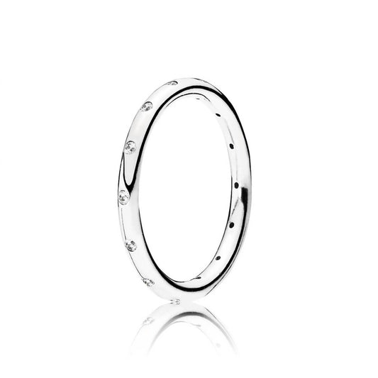 Pandora - Women's Droplets Clear Cz Ring