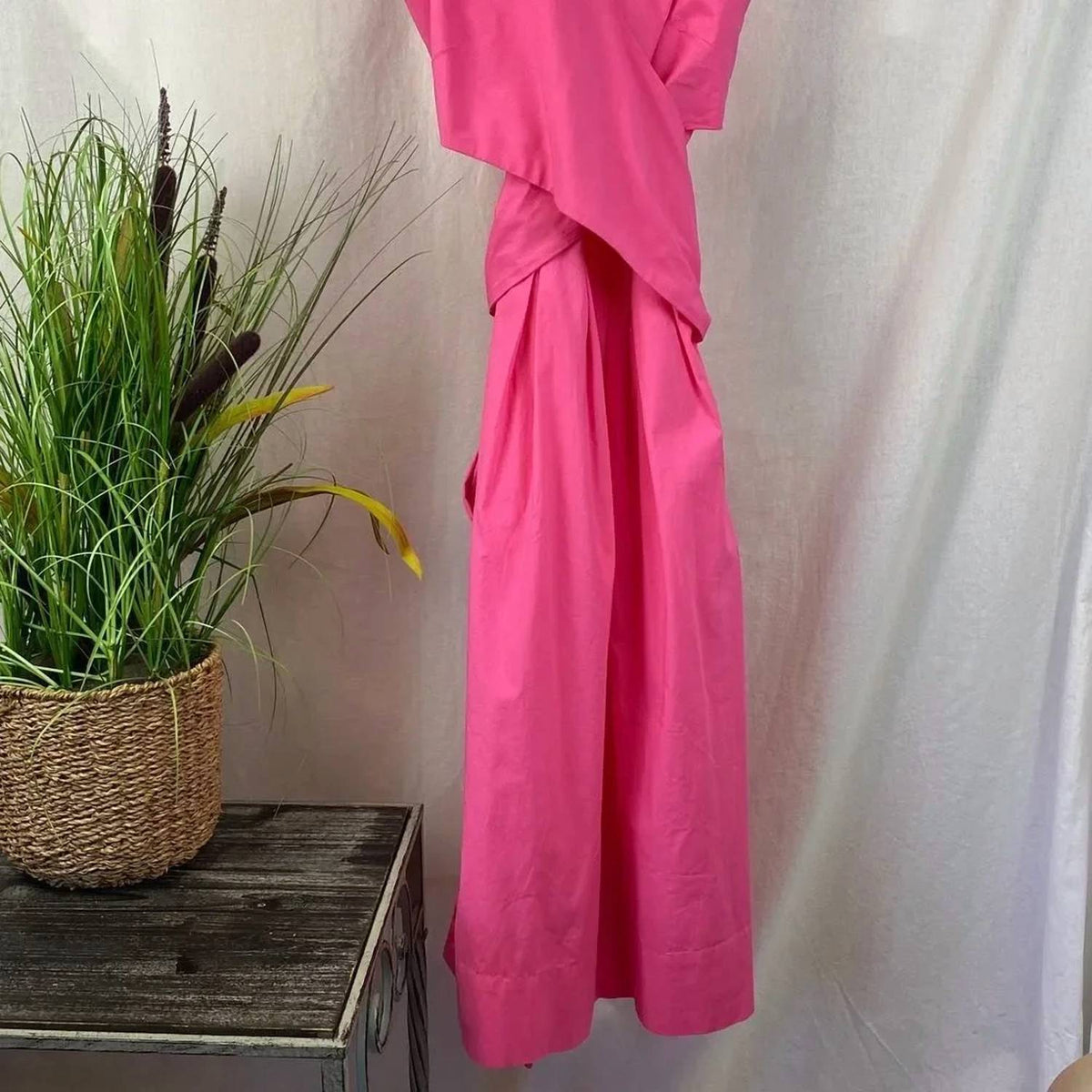 J.Crew - Sleeveless Wrap Midi Dress
