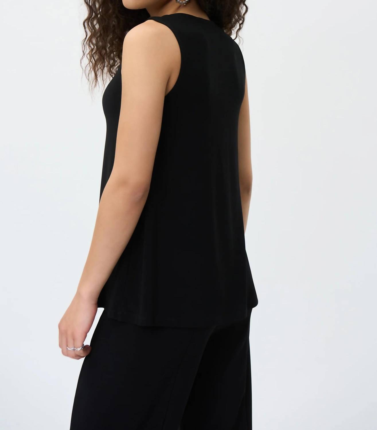 Joseph Ribkoff - Sleeveless With Decorative Top With Studs