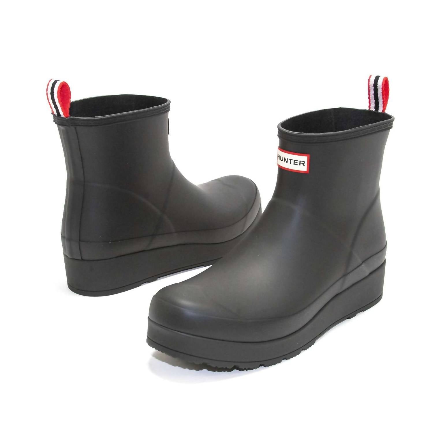 HUNTER Women's Original Short Play Boots in black - women's shoe - view 5