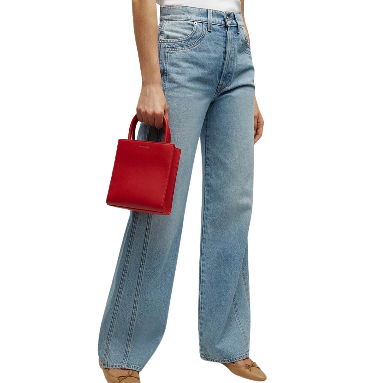 Veronica Beard - Women's Taylor Double-seam Wide-leg Jeans