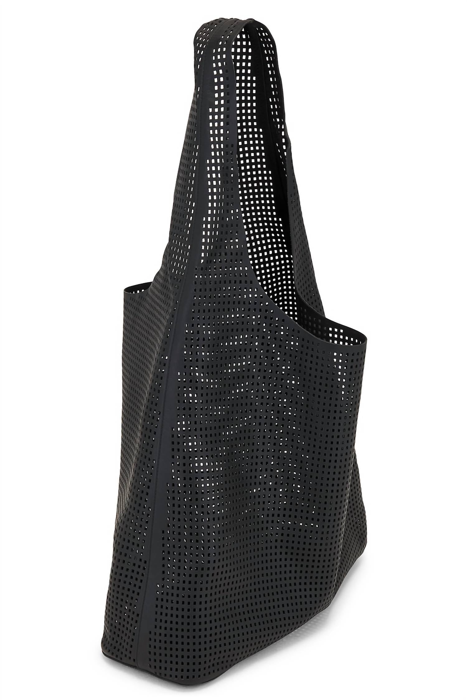 St. Agni - Women's Perforated Soft Leather Tote Bag