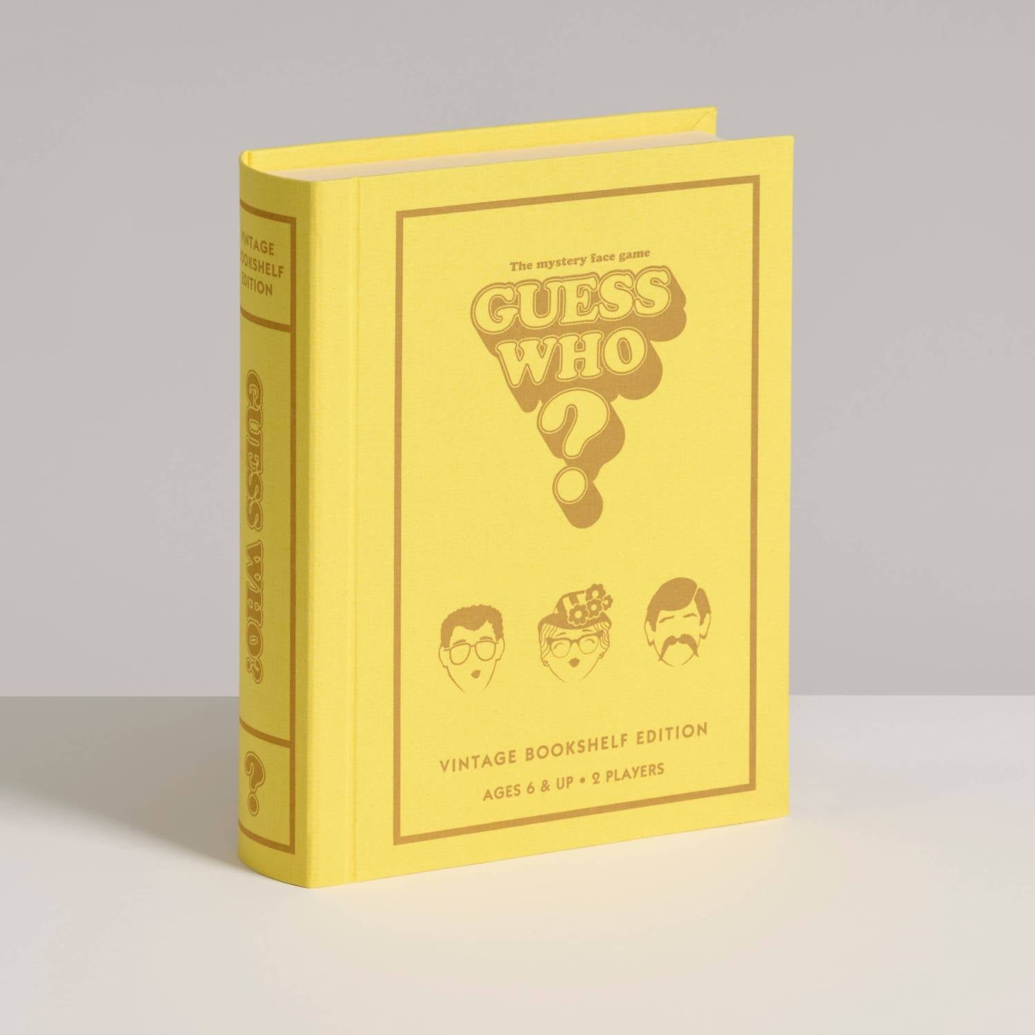 Ws Game Company - Guess Who? Vintage Bookshelf Edition Game
