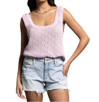 Weekend Los Angeles - Square Neck Knit Top