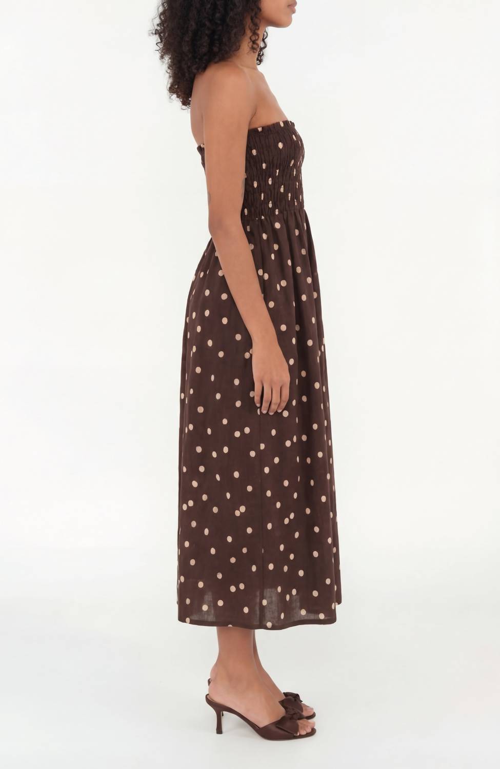 The Lulo Project - Drift Strapless Midi Dress