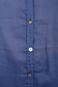 forte forte Voile Shirt in indaco - women's shirt - view 4