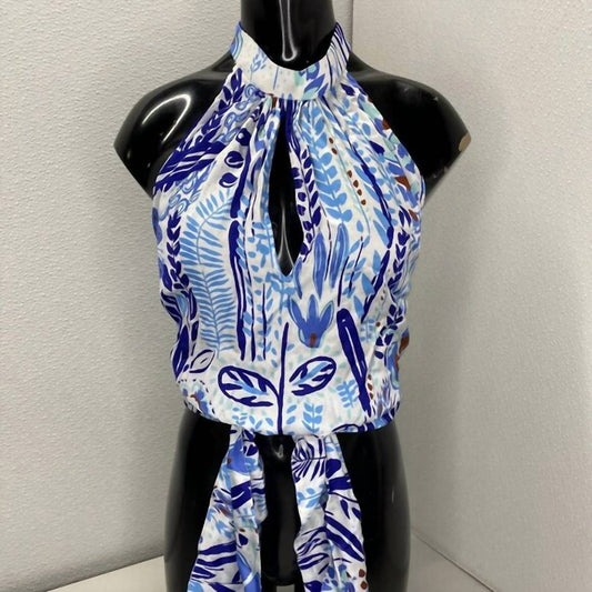 Poupette St Barth - Women's Clea Halter Cropped Top