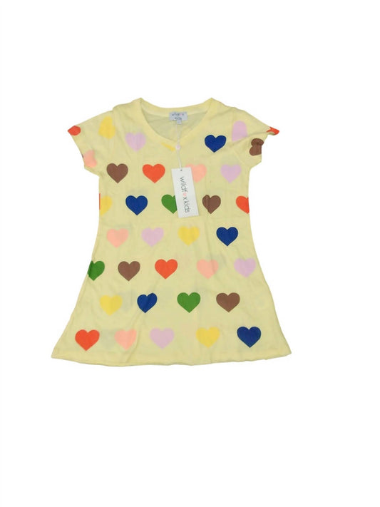 Wildfox - Kids' Multi Colored Hearts T-shirt