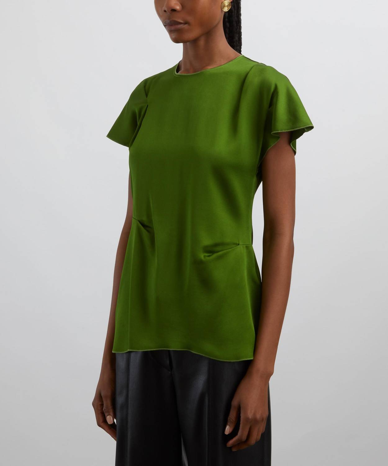 Victoria Beckham - Draped Pleated Detail Top