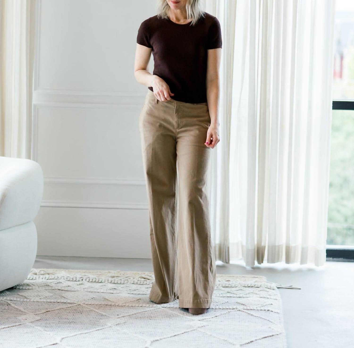 Amo - Maddi Wide Leg Trousers