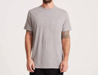 ROARK Made To Fade Short Sleeve Tee in washed grey - men's t-shirt