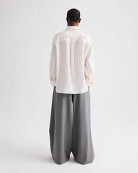 TWP Next Morning Shirt in sheer pink - women's shirt - view 5