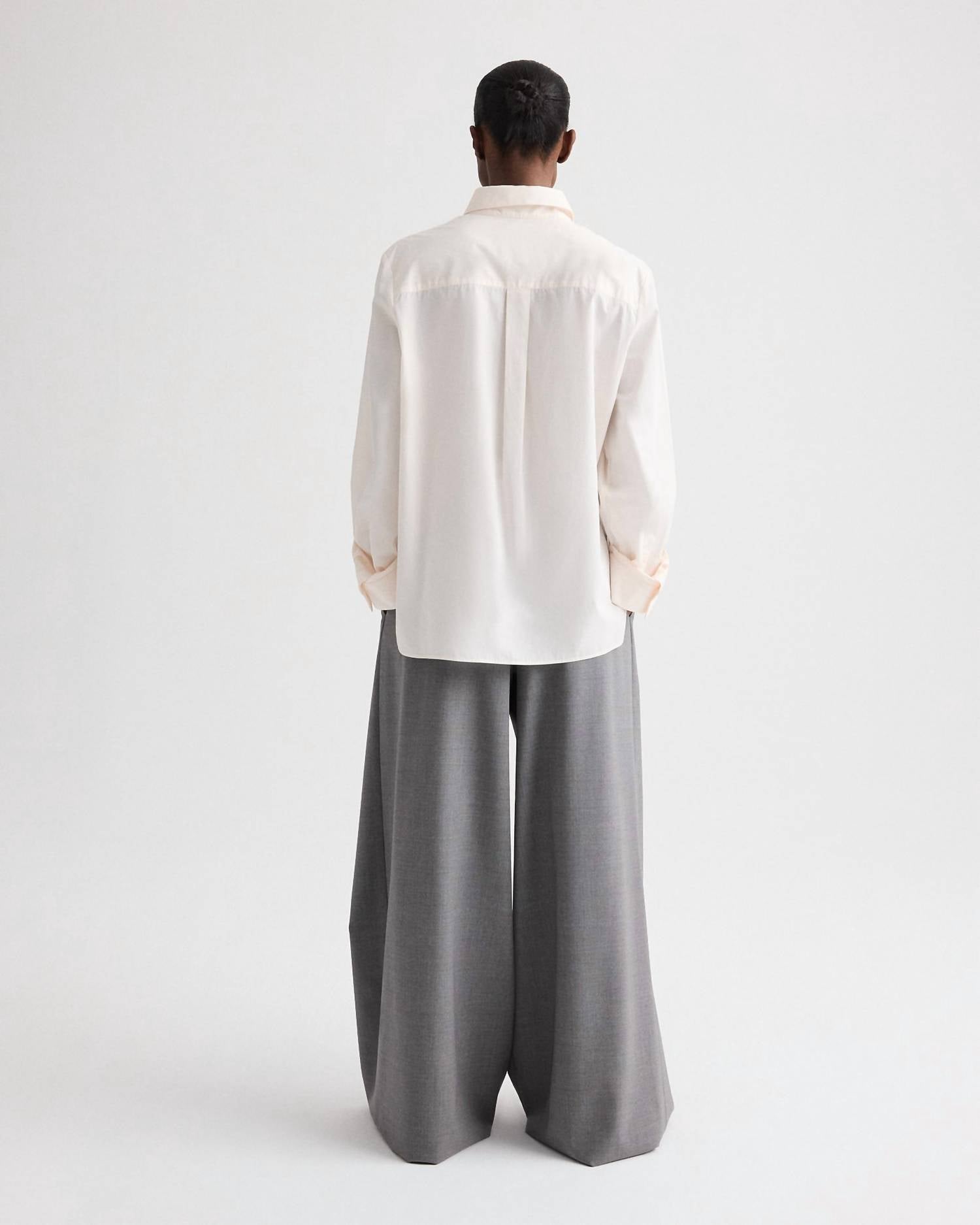 TWP Next Morning Shirt in sheer pink - women's shirt - view 5
