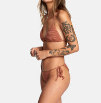 Rvca - Westside Cheeky Crochet Bikini Bottom