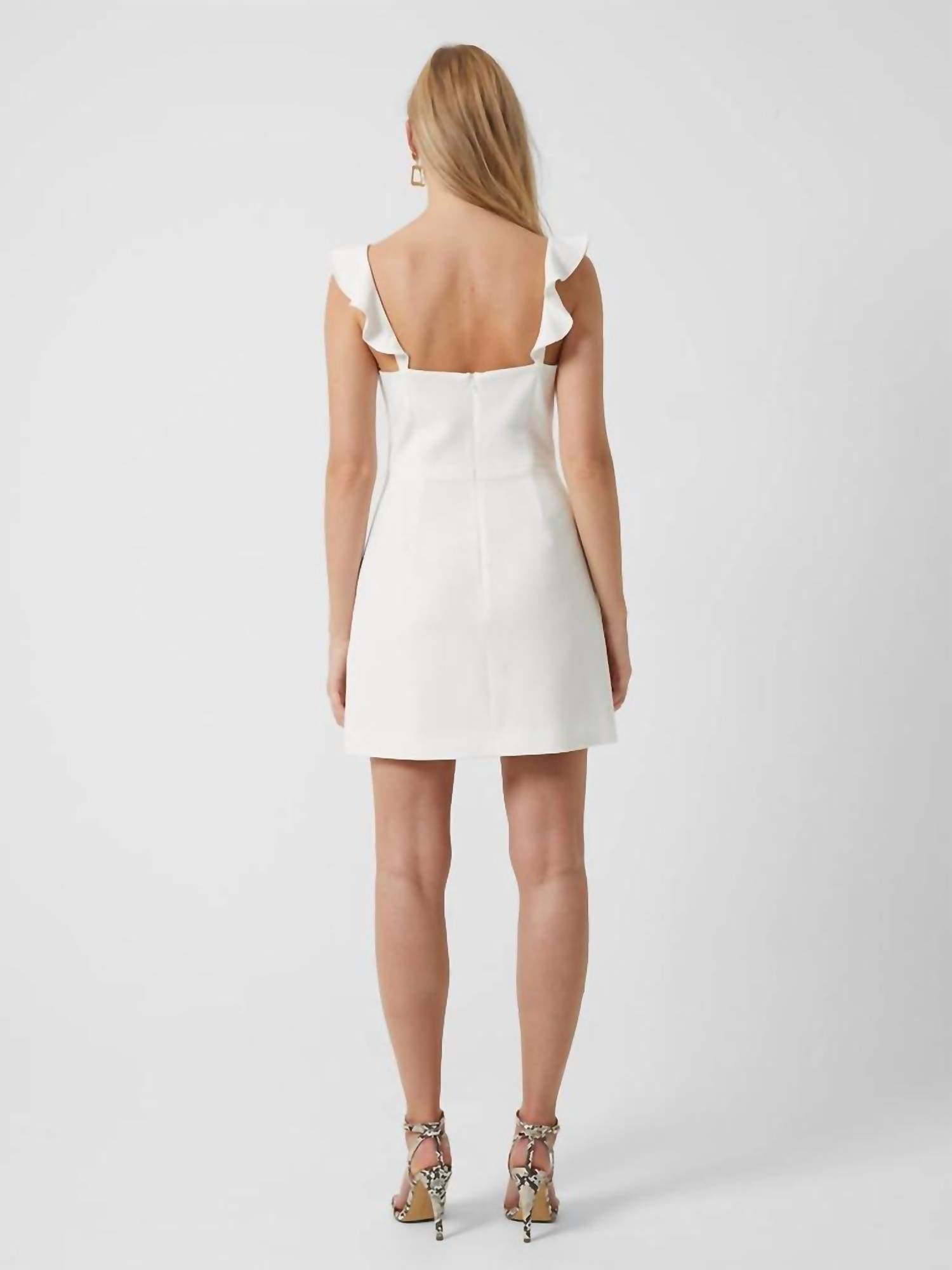 French Connection - Whisper Ruffle Strap Dress