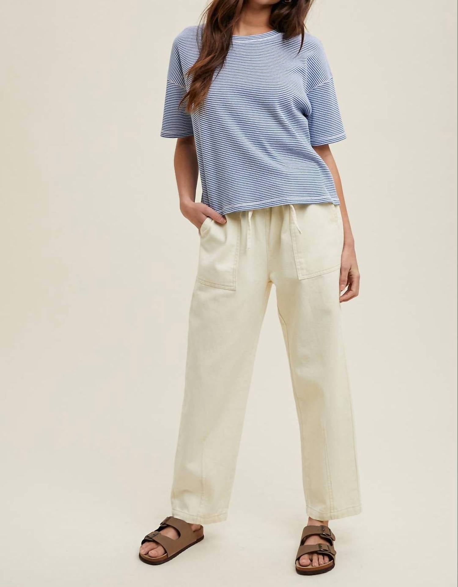 Wishlist - Lola Drawstring Baggy Denim