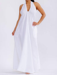 Karen T Design - Halter Neck Maxi Dress