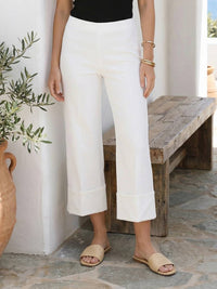 Fifteen Twenty - Regina Cuff Cropped Pants