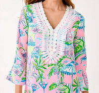 Lilly Pulitzer - Ocleppo V-neck Maxi Caftan Dress