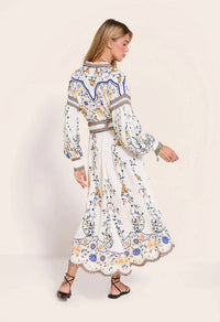 Scarlett Poppies - Flora Danica Long Dress